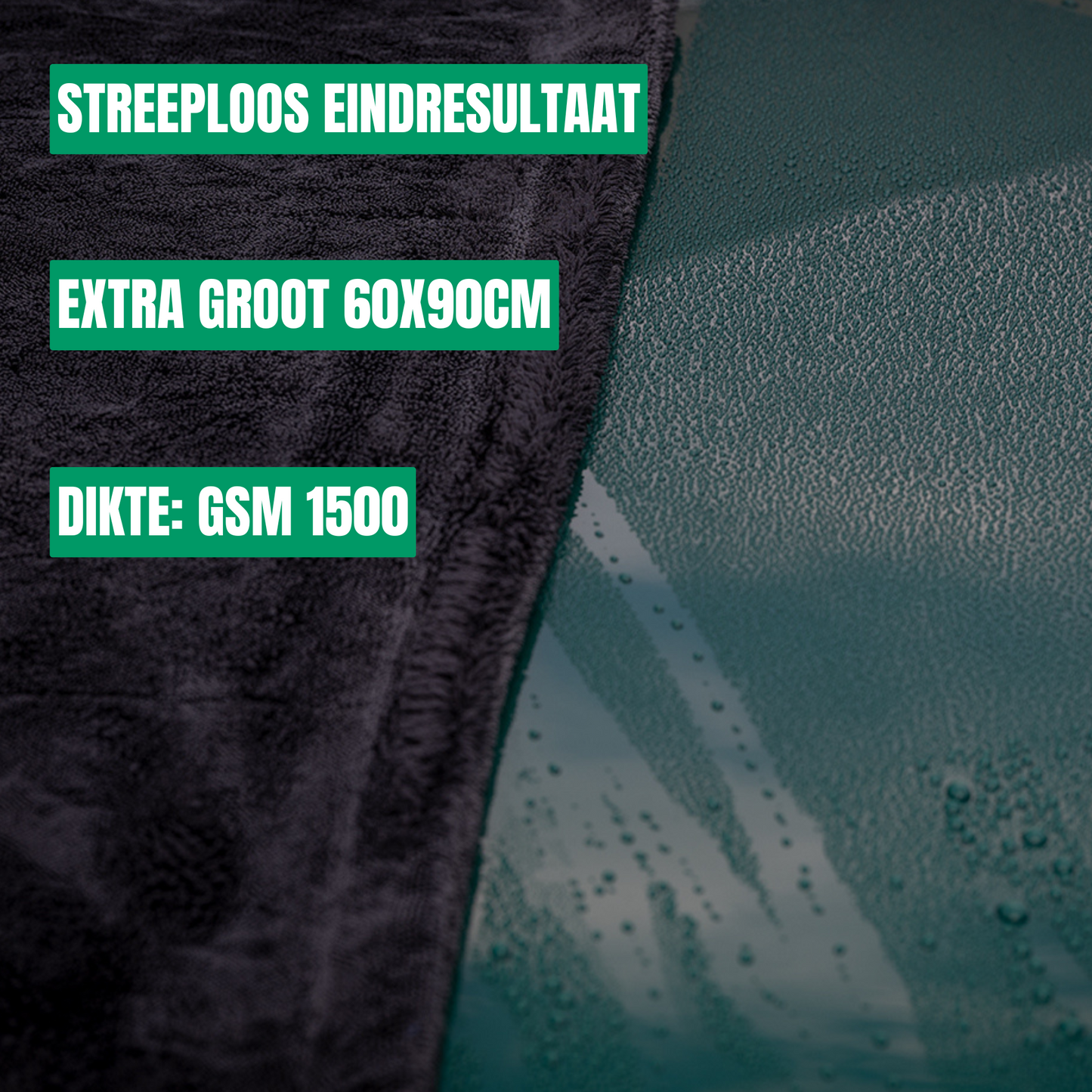 Super absorberende droogdoek