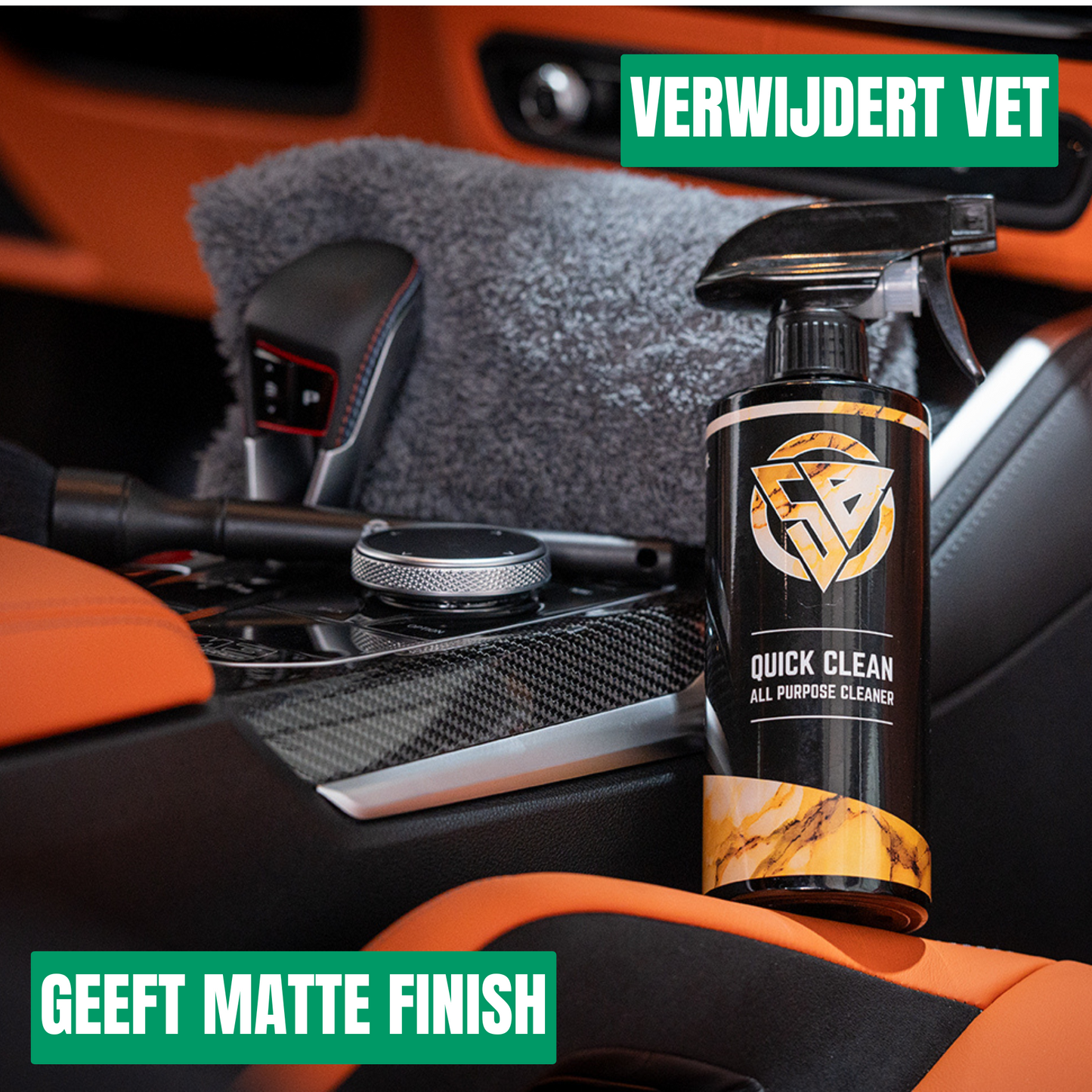 Quick Clean - De ultieme interieurreiniger