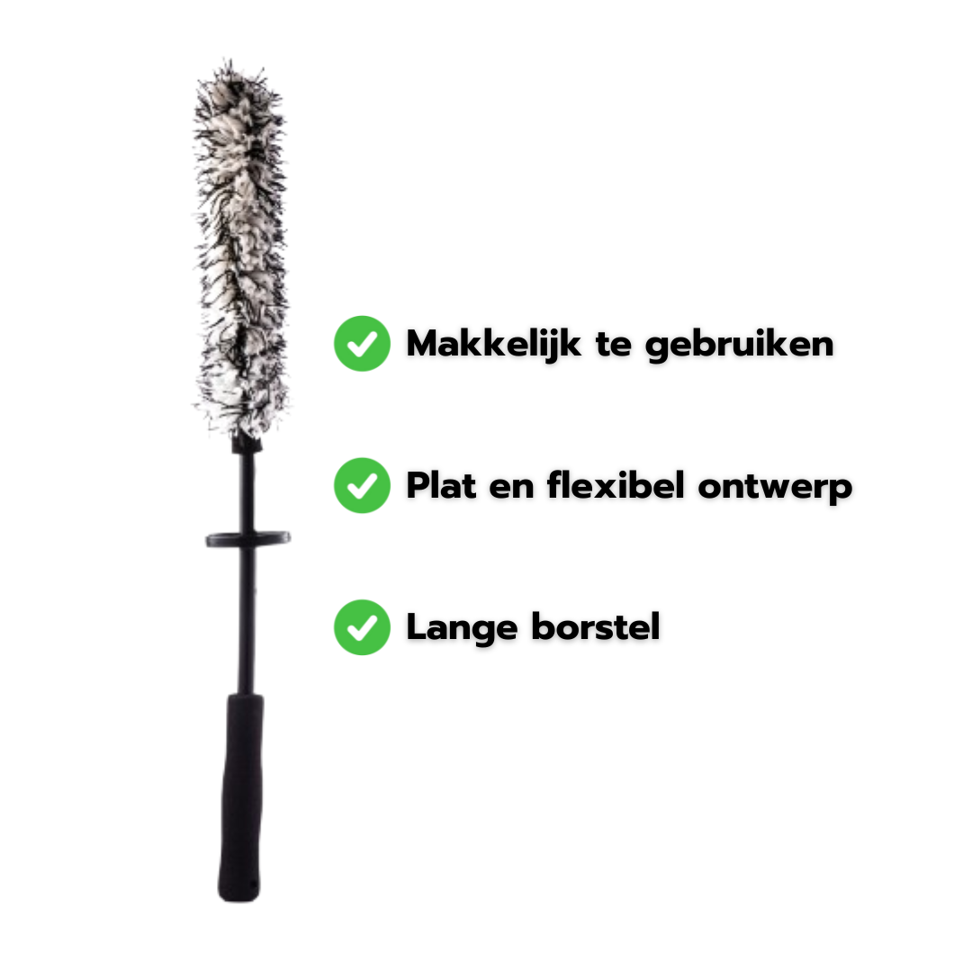 Wheel Woolie - velgenborstel